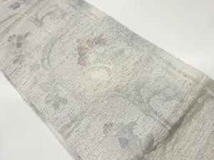 変わり花唐草模様織出し名古屋帯